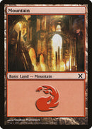 Mountain (379) [Tenth Edition] Foil