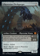 Phyrexian Fleshgorger (Extended Art) [The Brothers' War] Foil