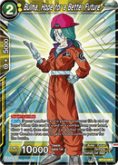 Bulma, Hope for a Better Future (Rare) (BT13-105) [Supreme Rivalry] Parallel Foil
