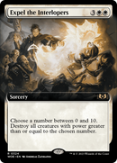 Expel the Interlopers (Extended Art) [Wilds of Eldraine] Foil