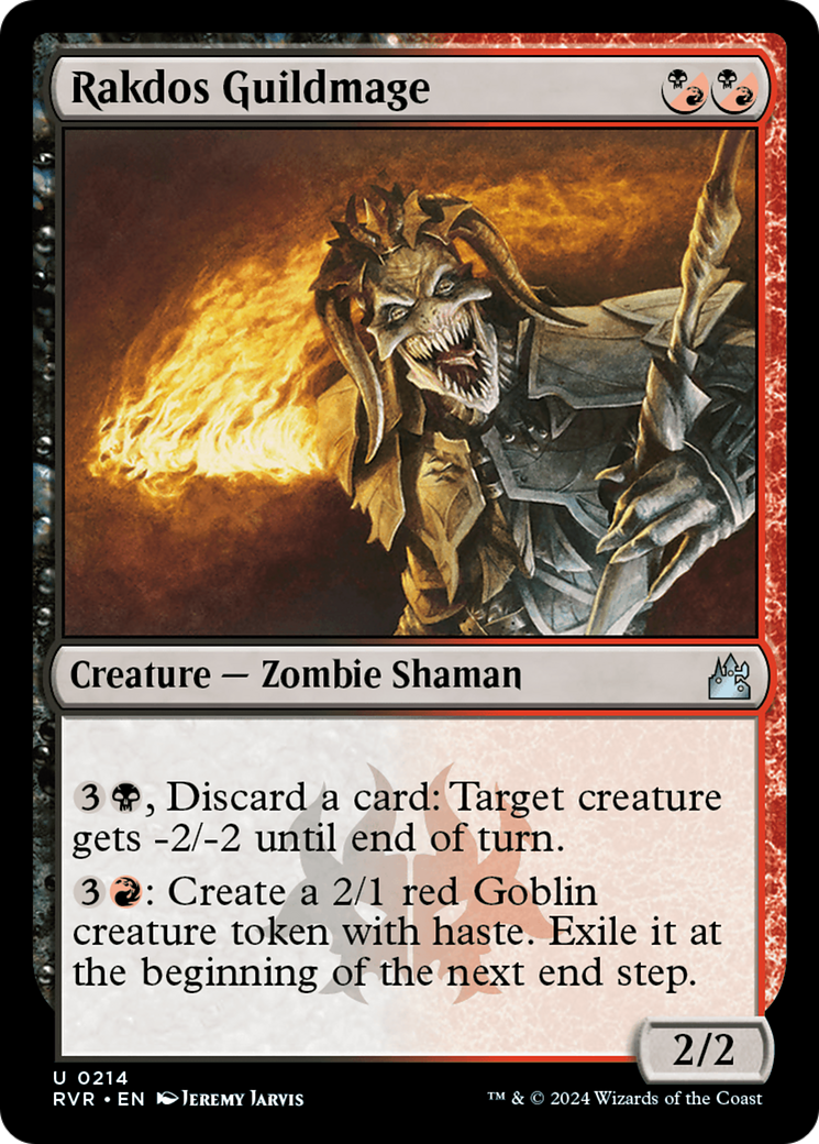 Rakdos Guildmage [Ravnica Remastered] Foil