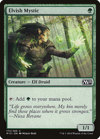 Elvish Mystic [Magic 2015] Foil