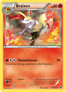 Braixen (26/162) [XY: BREAKthrough] Reverse Holofoil