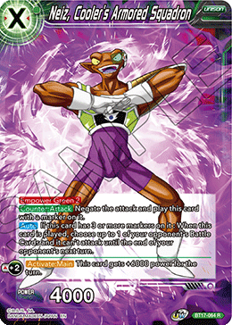 Neiz, Cooler's Armored Squadron (BT17-064) [Ultimate Squad] Parallel Foil
