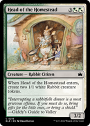 Head of the Homestead [Bloomburrow] Foil