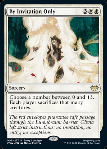 By Invitation Only [Innistrad: Crimson Vow] Foil