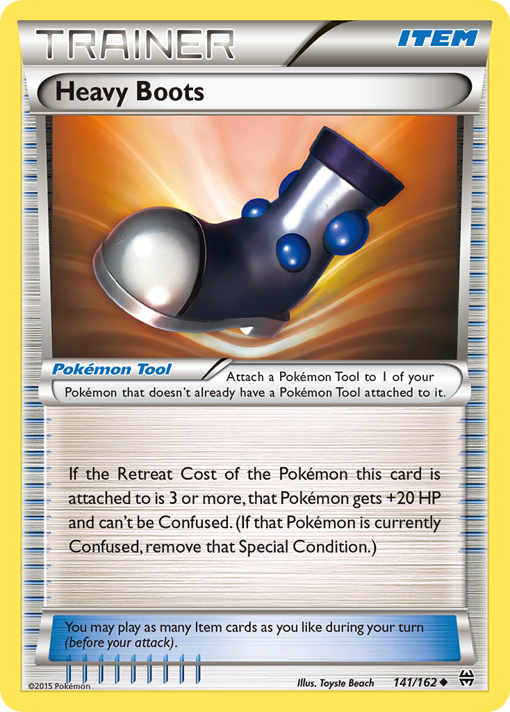 Heavy Boots (141/162) [XY: BREAKthrough] Reverse Holofoil