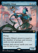 Haughty Djinn (Extended Art) [Dominaria United] Foil