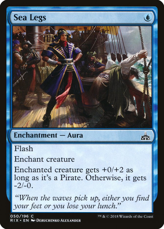 Sea Legs [Rivals of Ixalan] Foil