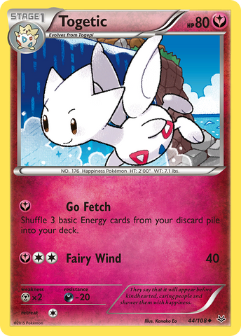 Togetic (44/108) [XY: Roaring Skies] Reverse Holofoil