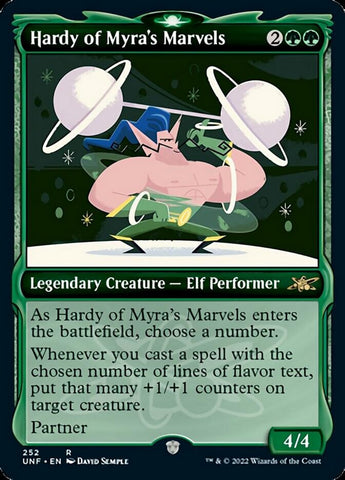 Hardy of Myra's Marvels (Showcase) [Unfinity] Foil