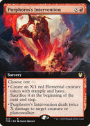 Purphoros's Intervention (Extended Art) [Theros Beyond Death] Foil