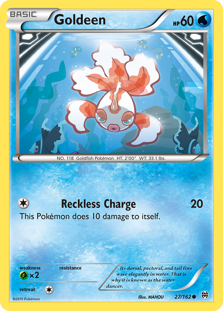 Goldeen (27/162) [XY: BREAKthrough] Reverse Holofoil