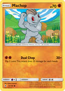 Machop (62/145) [Sun & Moon: Guardians Rising] Reverse Holofoil