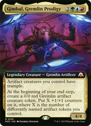 Gimbal, Gremlin Prodigy (Extended Art) [March of the Machine Commander] Foil