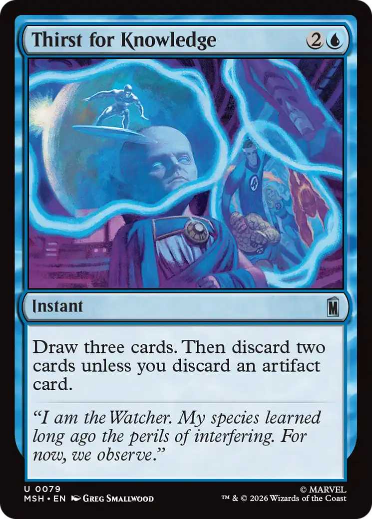 Thirst for Knowledge [Marvel Super Heroes] Foil