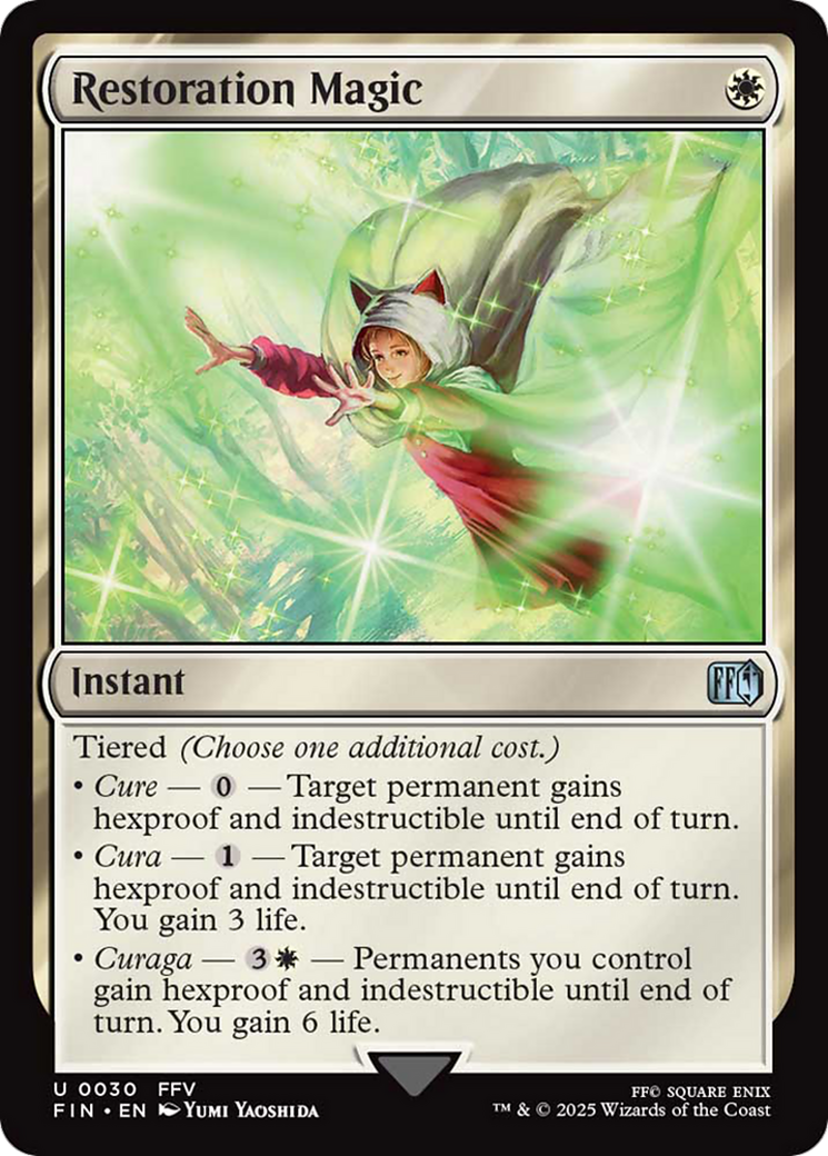 Restoration Magic [FINAL FANTASY] Foil