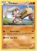Timburr (79/135) [Black & White: Plasma Storm] Reverse Holofoil