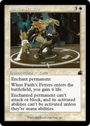 Faith's Fetters (Retro Frame) [Ravnica Remastered] Foil