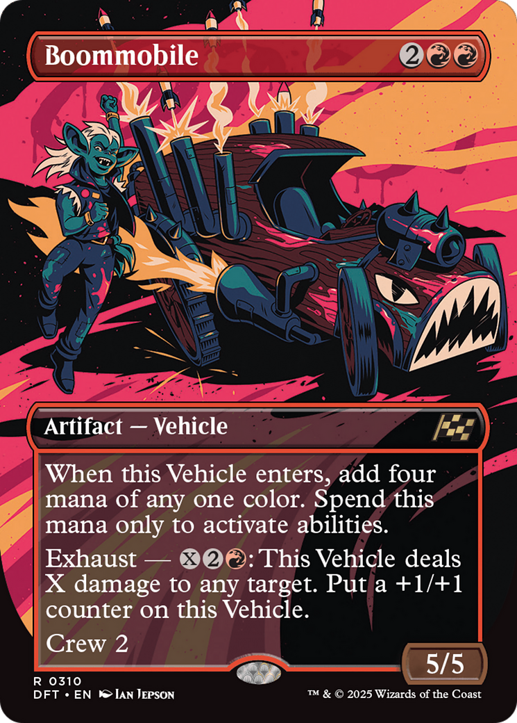 Boommobile (Borderless) [Aetherdrift] Foil