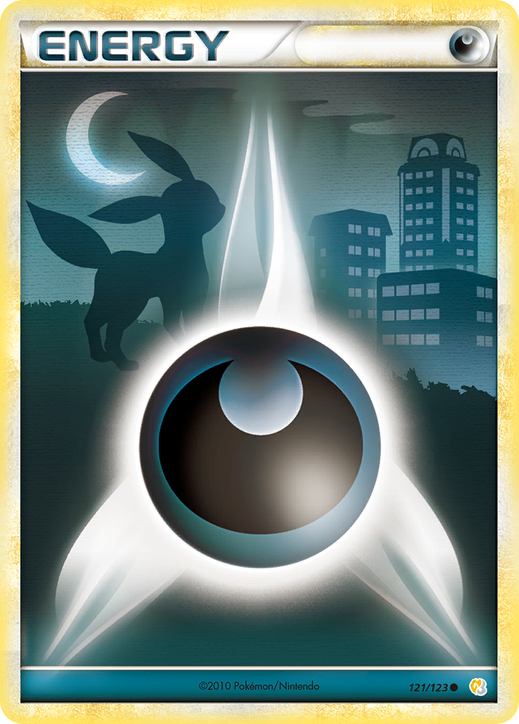 Darkness Energy (121/123) [HeartGold & SoulSilver: Base Set] Reverse Holofoil