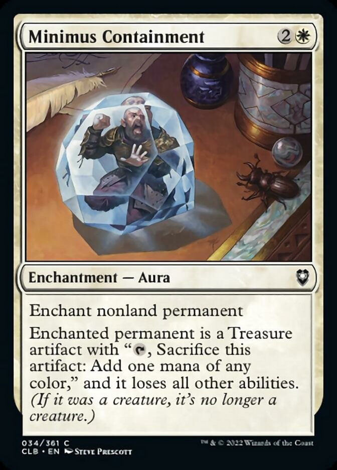 Minimus Containment [Commander Legends: Battle for Baldur's Gate] Foil