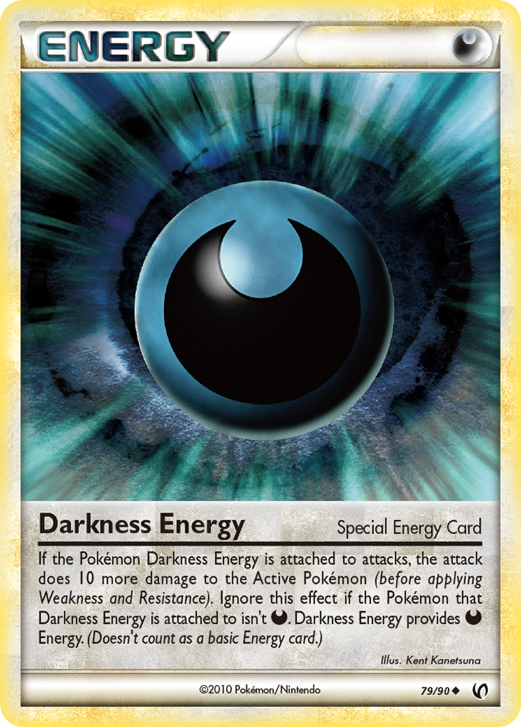 Darkness Energy (79/90) [HeartGold & SoulSilver: Undaunted] Reverse Holofoil