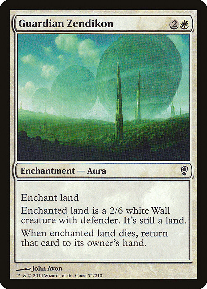 Guardian Zendikon [Conspiracy] Foil