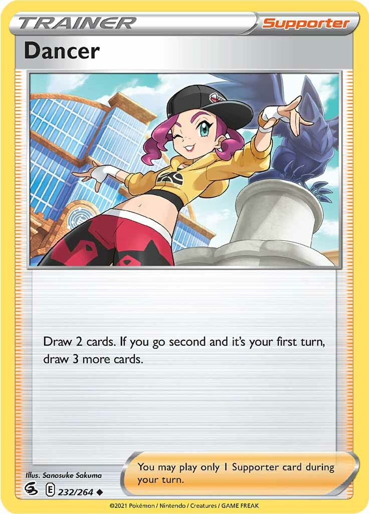 Dancer (232/264) [Sword & Shield: Fusion Strike] Reverse Holofoil