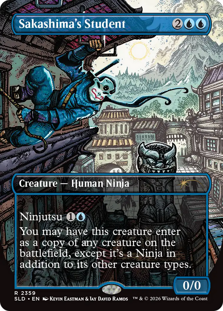 Sakashima's Student (2359) [Secret Lair Drop Series] Foil