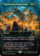 Preposterous Proportions (Borderless) [Foundations] Foil