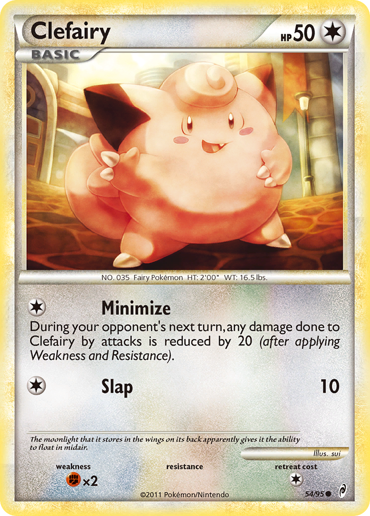 Clefairy (54/95) [HeartGold & SoulSilver: Call of Legends] Reverse Holofoil