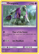 Oranguru (48/111) [Sun & Moon: Crimson Invasion] Reverse Holofoil