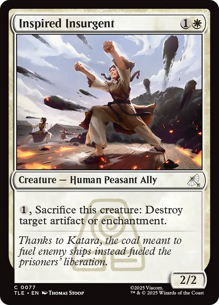Inspired Insurgent [Avatar: The Last Airbender: Eternal-Legal] Foil