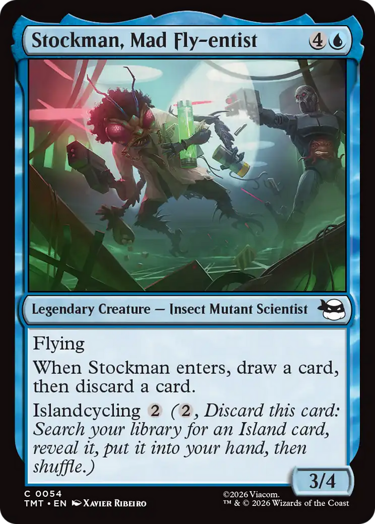 Stockman, Mad Fly-entist [Teenage Mutant Ninja Turtles] Foil