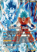 SSB Son Goku // SSB Vegeta, God-Level Power (BT21-100) [Wild Resurgence] Parallel Foil