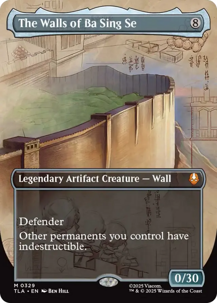 The Walls of Ba Sing Se (Borderless) [Avatar: The Last Airbender] Foil