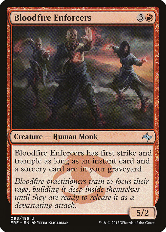Bloodfire Enforcers [Fate Reforged] Foil