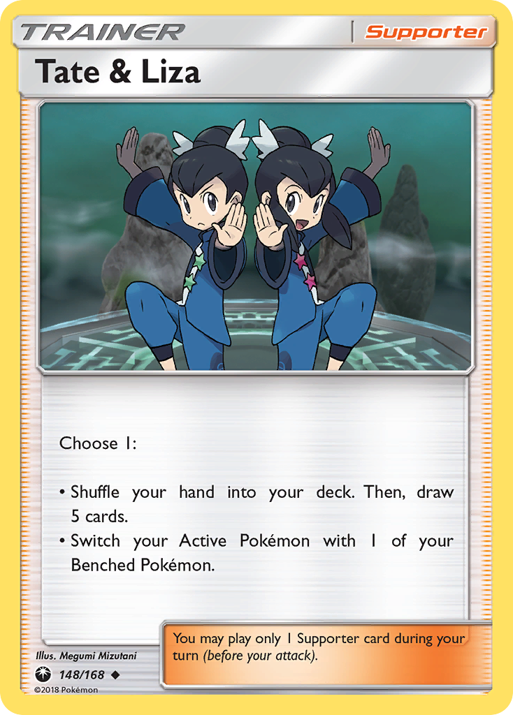 Tate & Liza (148/168) [Sun & Moon: Celestial Storm] Reverse Holofoil