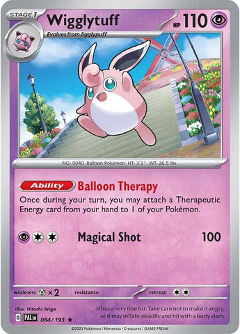 Wigglytuff (084/193) [Scarlet & Violet: Paldea Evolved] Reverse Holofoil