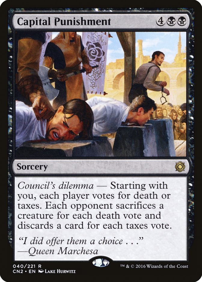 Capital Punishment [Conspiracy: Take the Crown] Foil