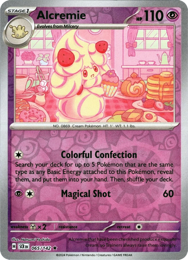 Alcremie (065/142) [Scarlet & Violet: Stellar Crown] Reverse Holofoil