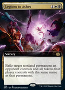 Legions to Ashes (Extended Art) [The Brothers' War] Foil
