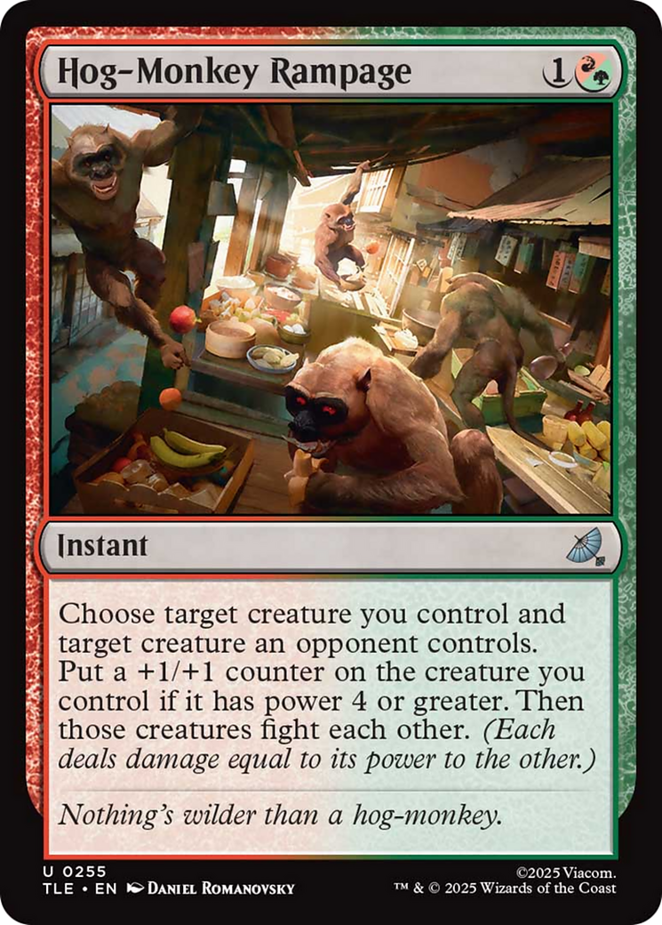 Hog-Monkey Rampage [Avatar: The Last Airbender: Eternal-Legal] Foil
