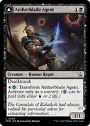 Aetherblade Agent // Gitaxian Mindstinger [March of the Machine] Foil