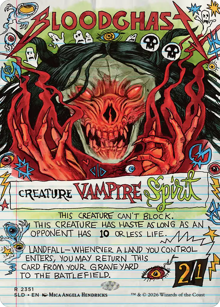 Bloodghast (2351) [Secret Lair Drop Series] Foil