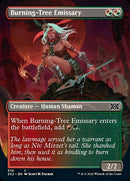 Burning-Tree Emissary (Borderless Alternate Art) [Double Masters 2022] Foil