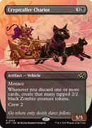 Cryptcaller Chariot (Borderless) [Aetherdrift] Foil