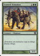 Trained Armodon [Ninth Edition] Foil