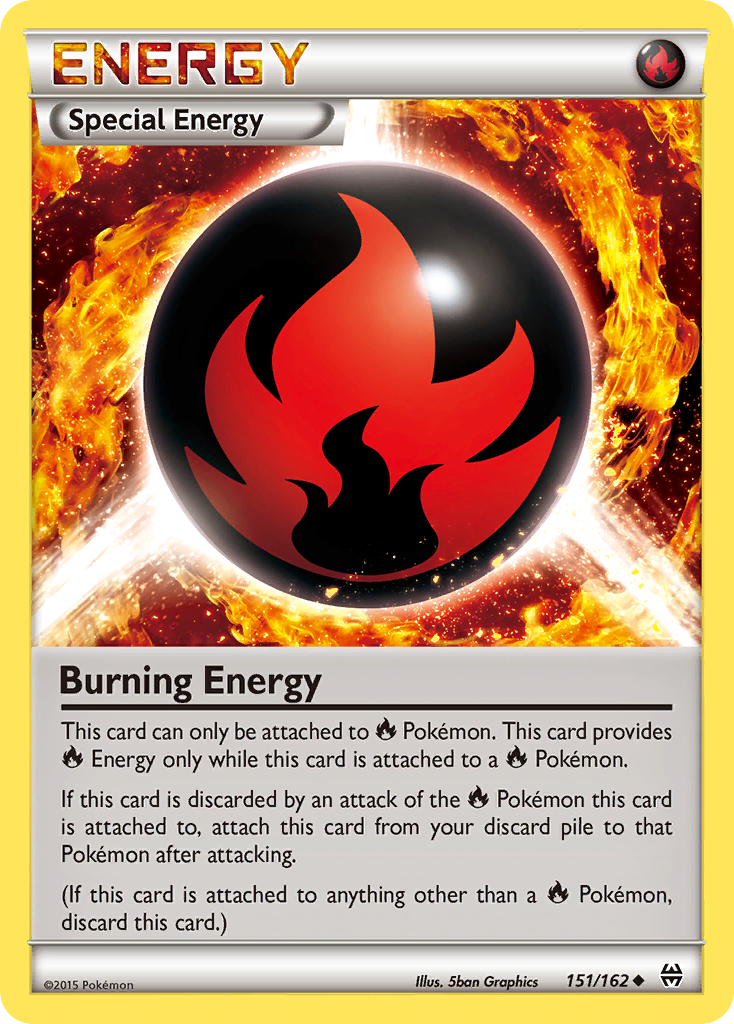 Burning Energy (151/162) [XY: BREAKthrough] Reverse Holofoil